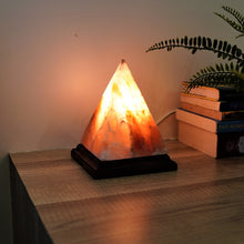 Load image into Gallery viewer, Healing Himalayan Pink Salt Lamp (Electrical) in Pyramid Shape
