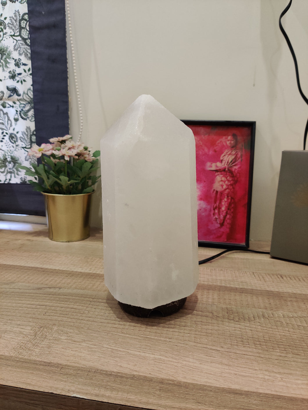 Healing White Tower Himalayan Salt Lamp